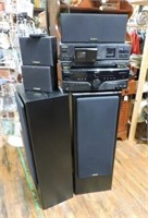 Fischer Stereo System W/ 5 Speakers