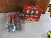 Coca Cola Recipe Box & Utensils