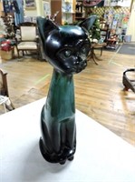 Blue Mountain Pottery Cat 14"T
