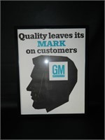 Vintage General Motors Poster