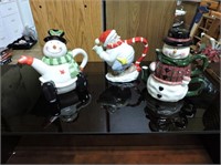 Christmas Teapots