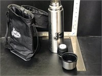 Justin Thermos with Travel Case