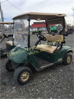 EZ GO ELECTRIC GOLF CART W/ WINDSHIELD & TOP