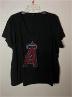 Women’s Los Angeles Angels Rhinestone shirt