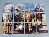 "Montana Cowboys" Style N' Tile Int. Tiles
