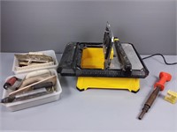 Qep Tile Saw & Remington Actuated Tool