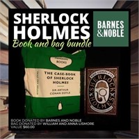 Sherlock Holmes Tote and Book