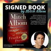 Mitch Albom Autographed book