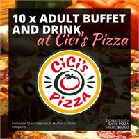 Cici's Pizza Buffet and Drink Gift Cards