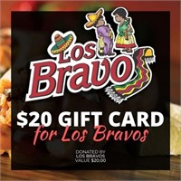 Los Bravos $20 Gift Certificate