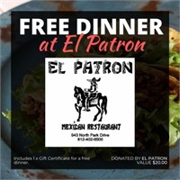 Free Dinner at El Patron