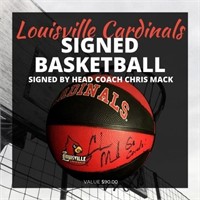 Signed Cardinal's Basketball