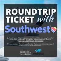 Southwest Roundtrip Ticket