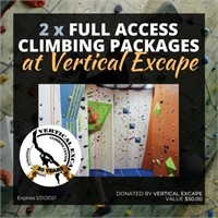 Full Access Climbing Packages