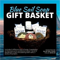 Blue Sail Soap Gift Basket