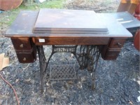 Antique Singer Hideaway Sewing Machine