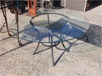 Glass Top Table