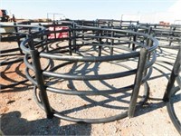 Round hay bale poly feeder, good condition