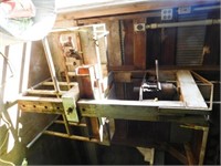 Shopbuilt hydraulic press with stand