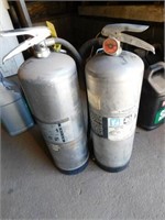 2- Amerex water/air fire extinguishers