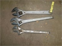3- Adjustable wrenches