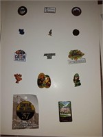 14 MISC PIN COLLECTION