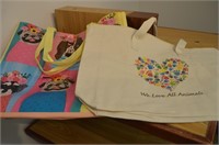 2 Animal Tote/Shopping Bags