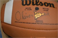 Oliver Luck Autographed Football