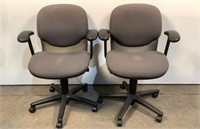 (2) Hon Rolling Office Chairs