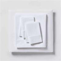 Threshold Organic Sheet Set (Full) White