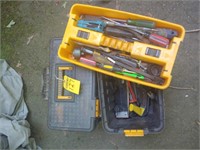 Tool Box Cart w/ a  Few Tools