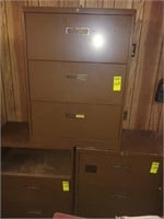 3 Lateral Storage Cabinets
