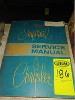1962 Imperial Chrsyler Service Manual