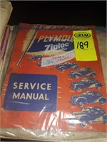 Plymouth Service Manual 1936 thru 1942