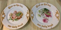 Two Bavaria China Collector Plates