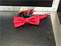 Red Silk Bow Tie (Premier)