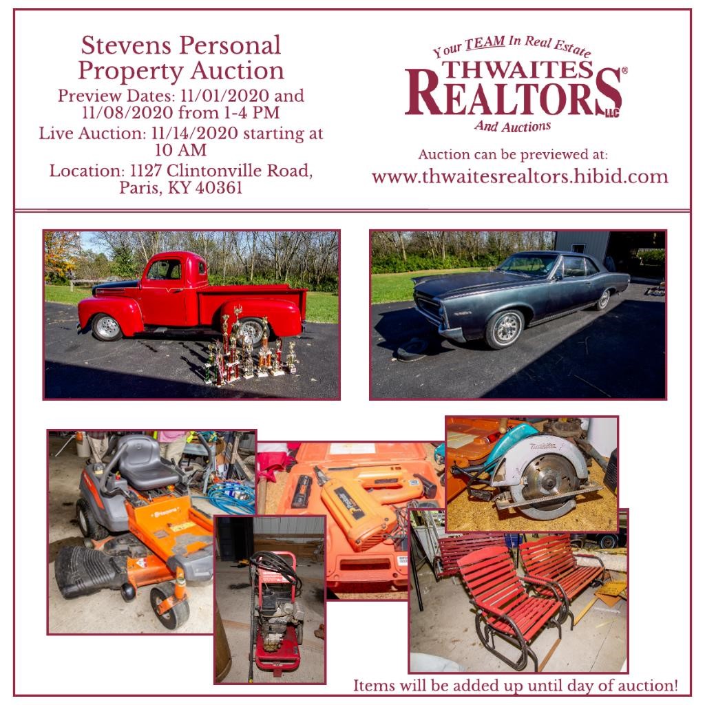 Stevens Personal Property Liquidation