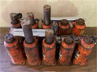 (10) Assorted Bottle Jacks