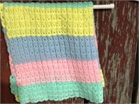 Handcrafted Soft Crochet Baby Blanket