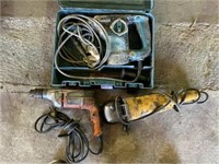 Lot of 3 Electric Power Tools