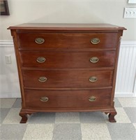 Chippendale Bow Front Dresser