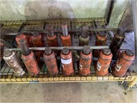 Lot of 14 Bottle Jacks