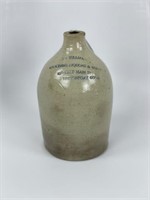 E.L. Sullivan Advertising Stoneware Jug