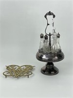Victorian Silver Plated Castor Set