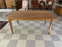 Solid Cherry Contemporary Dining Room Table