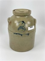 Stoneware 3 Gallon Decorated Crock