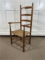 Early Ladderback Arm Chair