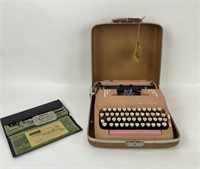Smith Corona Elite Pink Typewriter
