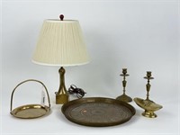 Group of Brass Accessories