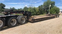 2005 Trail King TK110 Hydraulic 50 Ton Lowboy,